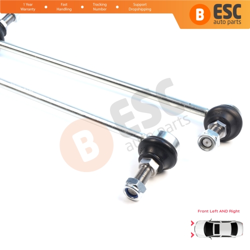 2 Pieces Front Left Right Sway Bar Stabilizer Link for Renault Koleos MK1 2 Scenic Megane E-Tech QM5 QM6 Infiniti QX60 546681AA0A