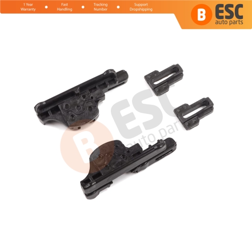 Sunroof Glass Rail Slider Slideway Bracket Set for Renault Megane Scenic MK2 3 Laguna MK3 Koleos Latitude Talisman
