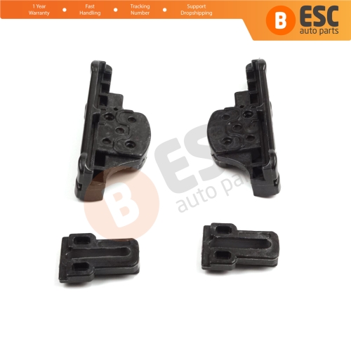 Sunroof Glass Rail Slider Slideway Bracket Set for Renault Megane Scenic MK2 3 Laguna MK3 Koleos Latitude Talisman