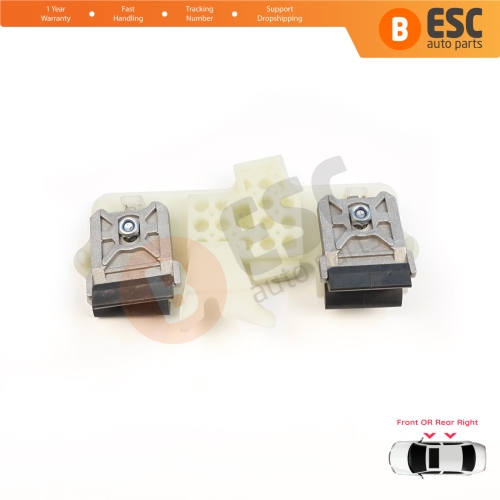 Window Regulator Repair Clips Right Door for Ford Fiesta MK6 CB1 CCN JA8 JR8 2008-2017 4/5 Door 1568365 1567309