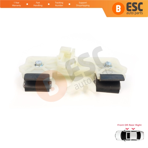 Window Regulator Repair Clips Right Door for Ford Fiesta MK6 CB1 CCN JA8 JR8 2008-2017 4/5 Door 1568365 1567309