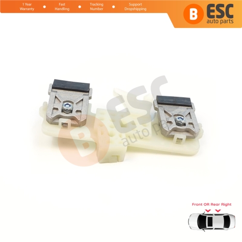 Window Regulator Repair Clips Right Door for Ford Fiesta MK6 CB1 CCN JA8 JR8 2008-2017 4/5 Door 1568365 1567309