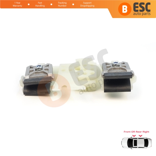 Window Regulator Repair Clips Right Door for Ford Fiesta MK6 CB1 CCN JA8 JR8 2008-2017 4/5 Door 1568365 1567309