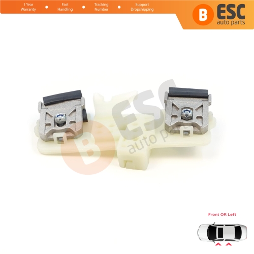 Window Regulator Repair Clips Left Door for Ford Fiesta MK6 CB1 CCN JA8 JR8 2008-2017 4/5 Door 1573811 1568451