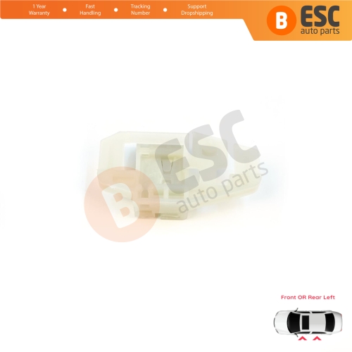 Window Regulator Repair Clips Front or Rear Left Door for Renault Scenic Grand Scenic MK2 JM0/1 2003-2009 8200118777