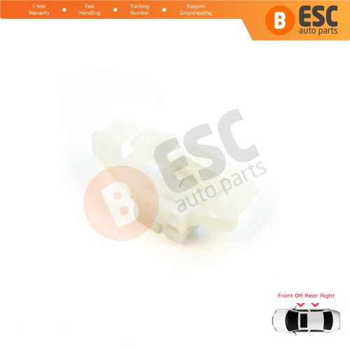 Window Regulator Repair Clips Front or Rear Right Door for Renault Scenic Grand Scenic MK2 JM0/1 2003-2009 8200118775