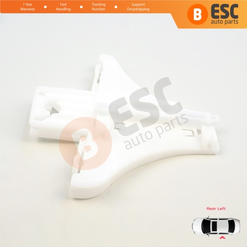 Window Regulator Repair Clips Rear Left Door for Citroen C5 MK1 DC DE RC RE 2001-2008 5-Door 9632533480