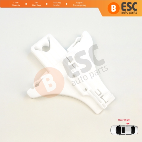 Window Regulator Repair Clips Rear Right Door for Citroen C5 MK1 DC DE RC RE 2001-2008 5-Door 9632533380