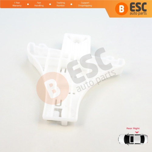 Window Regulator Repair Clips Rear Right Door for Citroen C5 MK1 DC DE RC RE 2001-2008 5-Door 9632533380