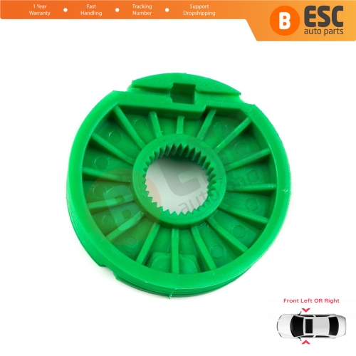Window Regulator Repair Cable Roll Gear Reel Wheel Pulley Front Door PP61225PB 84934200 for Bentley Arnage Maserati Quattroporte