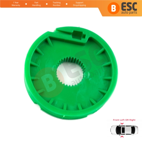 Window Regulator Repair Cable Roll Gear Reel Wheel Pulley Front Door PP61225PB 84934200 for Bentley Arnage Maserati Quattroporte