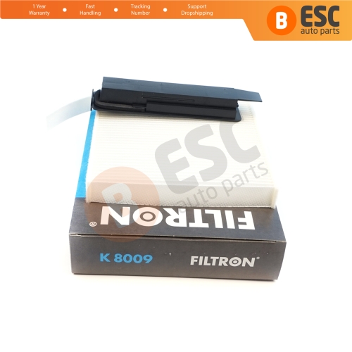 Cabin Air Particulate Pollen Filter Genuine FILTRON K 8009 for Nissan Micra MK3 C+C Note MK1 2 NV200 Terrano MK3
