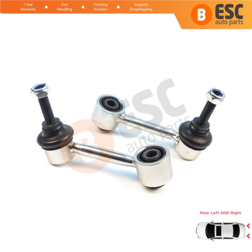 2 Pieces Rear Sway Bar Stabilizer Link for Seat Alhambra MK2  Altea 5P XL Leon 2 Toledo 3 Skoda Octavia 2 A5 Superb 2 3T Yeti 5L 1K0505465C