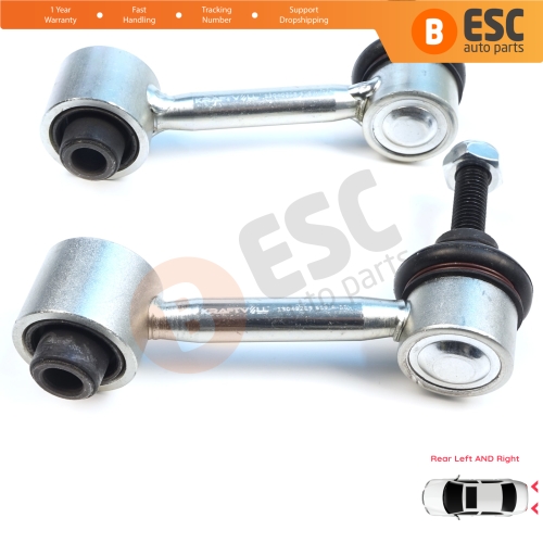 2 Pieces Rear Sway Bar Stabilizer Link for Seat Alhambra MK2  Altea 5P XL Leon 2 Toledo 3 Skoda Octavia 2 A5 Superb 2 3T Yeti 5L 1K0505465C