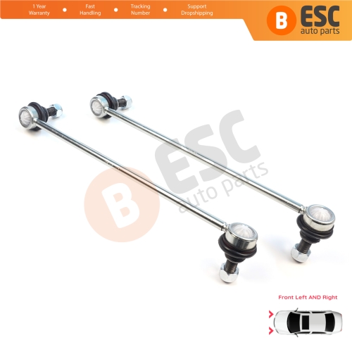 2 Pieces Front Sway Bar Stabilizer Link for Skoda Karoq Kodiaq 2 Octavia 2 3 4 Superb 2 3 Yeti 1K0411315B