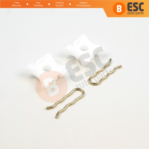 Window Regulator Sliding Shoe Pivot Clips For Volvo 740 760 940 960 V70 S60 S80 XC70 XC90 3509416