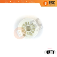 Window Regulator Repair Cable Roll Gear Reel Wheel Pulley Front Left Door for Hyundai I30 MK2 GD 2011-2017 Kia Ceed MK2 JD 2012-2018 5-Door