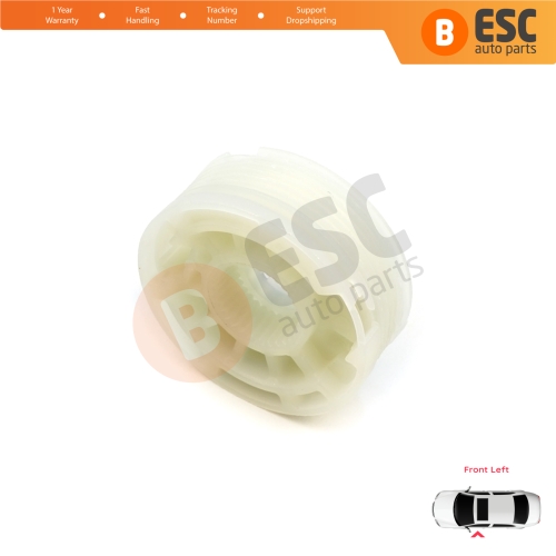Window Regulator Repair Cable Roll Gear Reel Wheel Pulley Front Left Door for Hyundai I30 MK2 GD 2011-2017 Kia Ceed MK2 JD 2012-2018 5-Door