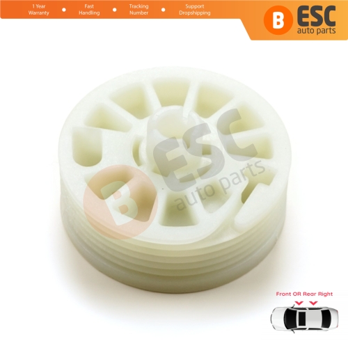 Right Window Regulator Wheel Pulley Drum Gear Sprocket Spool 82481D9010 for Kia Sportage MK4 QL 2017-2021