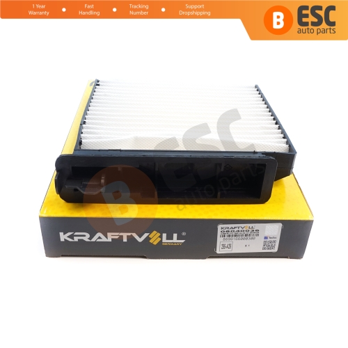 Cabin Air Particulate Pollen Filter Genuine KRAFTVOLL 06040036 for Renault Clio MK2 3 4 Duster MK1 HS Logan MK1 Sandero Stepway MK1 Twingo MK2 Wind