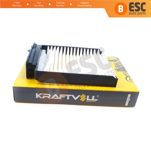 Cabin Air Particulate Pollen Filter Genuine KRAFTVOLL 06040036 for Renault Clio MK2 3 4 Duster MK1 HS Logan MK1 Sandero Stepway MK1 Twingo MK2 Wind