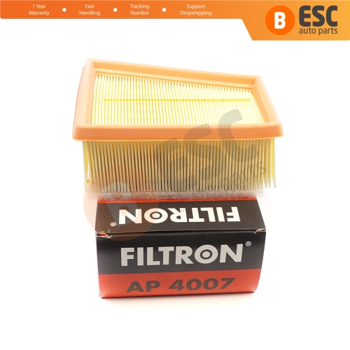 Air Insert Filter Genuine FILTRON AP 4007 for Renault Clio MK2 Duster 1 Espace 3 4 Kangoo 1 2 Laguna 1 2 Logan 1 2 Megane 1 2 Scenic 1 2 Thalia 1 2 Trafic 2