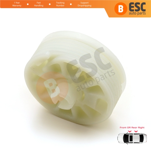 Right Window Regulator Wheel Pulley Drum Gear Sprocket Spool for Hyundai Elantra MD Sonata YF 2010-2016 82481-3Q000