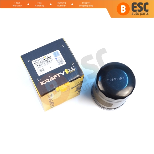 Oil Filter Genuine KRAFTVOLL 06020106 255-A25 for Fiat Sedici FY Mini Hatchback R50 R53 Subaru Justy III G3X