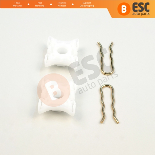 Window Regulator Sliding Shoe Pivot Clips For Peugeot 406 Coupe S1 S2 8C 1997-2005 9221A7 9222A7