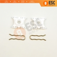 Window Regulator Sliding Shoe Pivot Clips For Land Rover Range Rover MK2 P38A 1994-2002 ALR1051