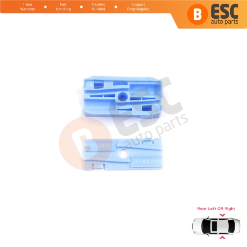 Rear Quarter Window Regulator Repair Clips for Jaguar XK XK8 X100 XKR X100 X150 1997-2014 Coupe Convertible